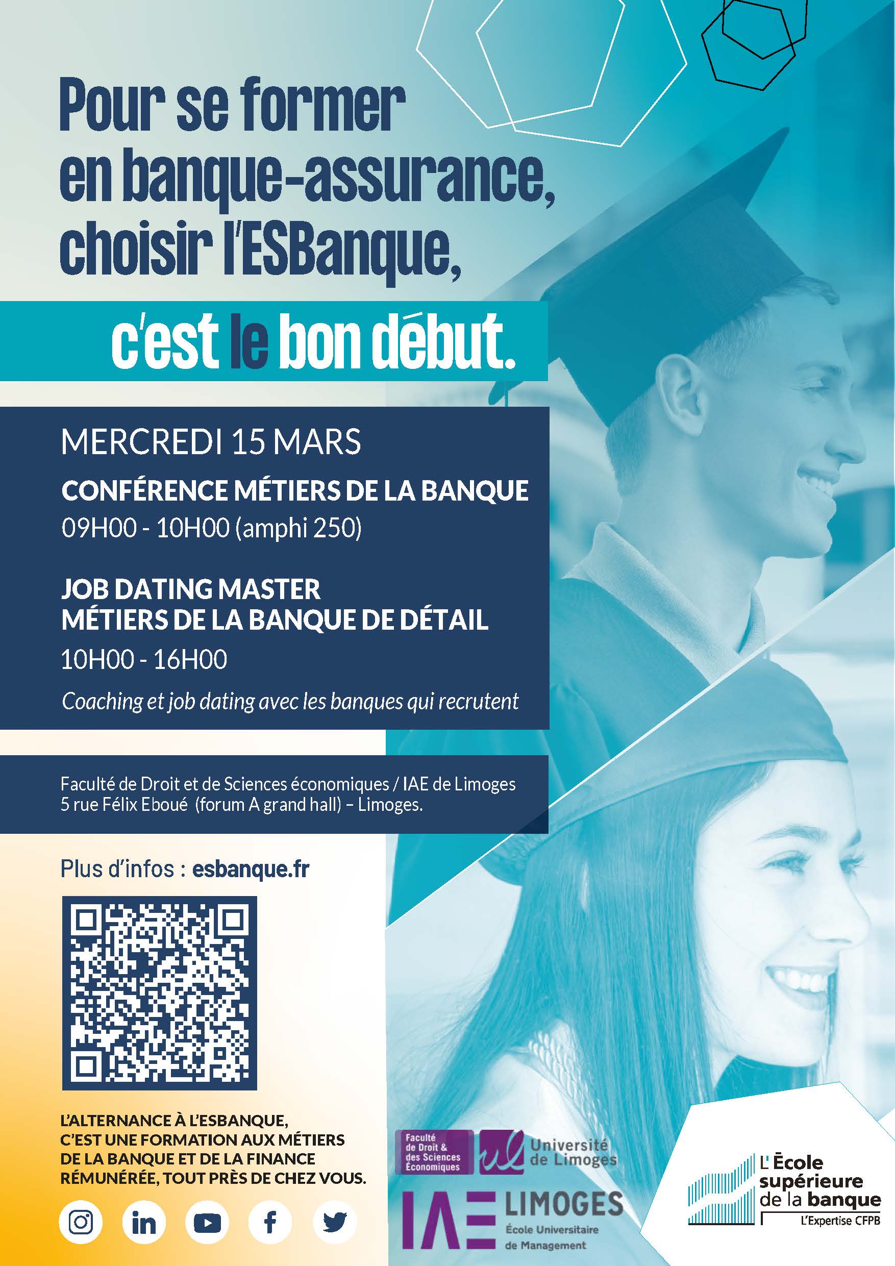 Information et Job Dating Master Métiers de la Banque de détail